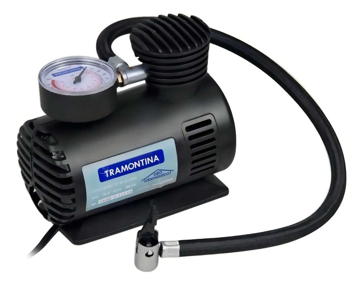 Compressor de Ar Portátil Tramontina para Carros 2