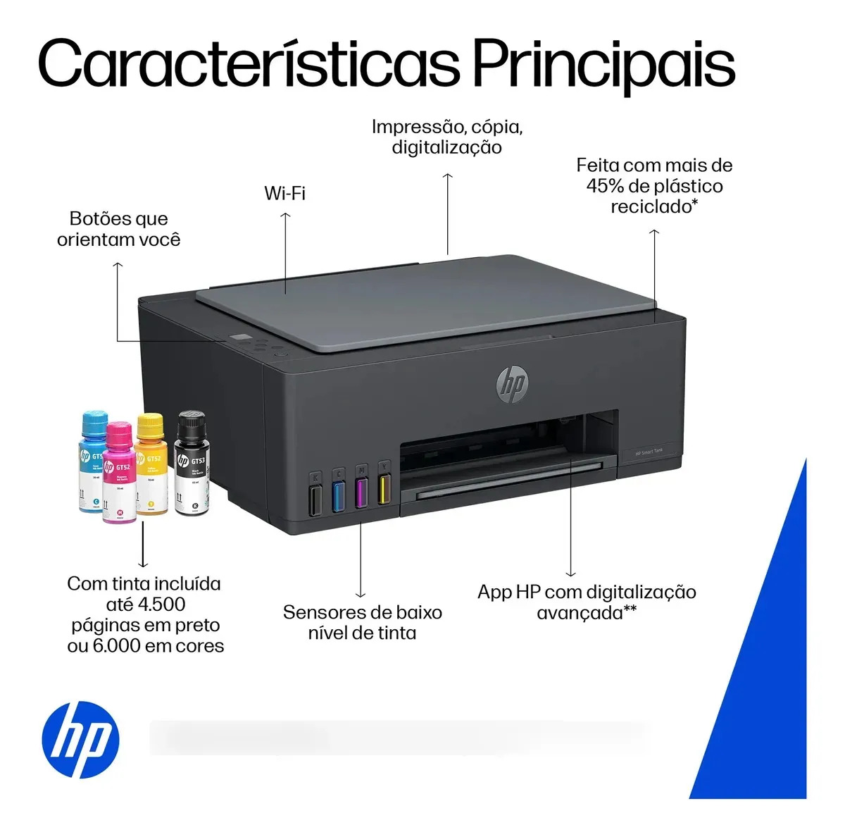 Impressora Multifuncional HP Smart Tank 589 3