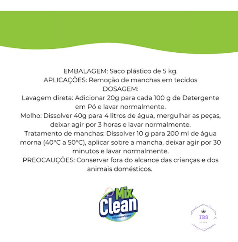Lava-Roupas em Pó Mix Clean 2