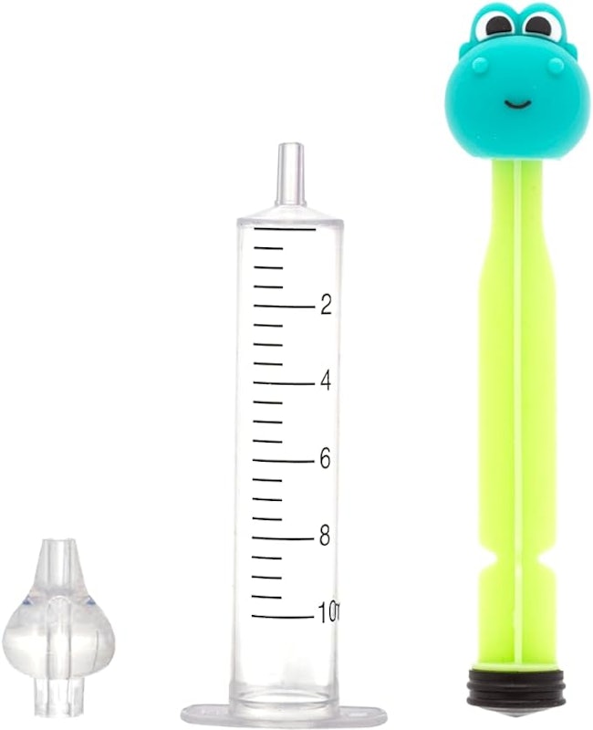 Lavador Nasal Seringa Dino Verde 4