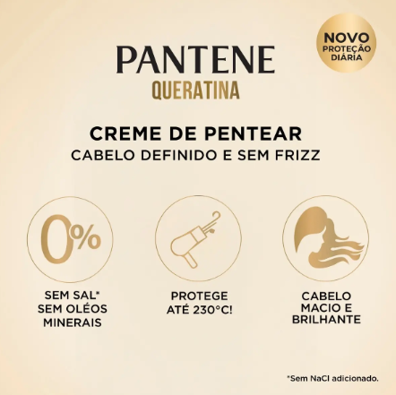 Creme para Pentear Queratina Preenche & Blinda 4