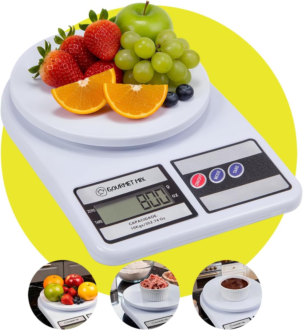 Balança Digital Cozinha de Precisão 4