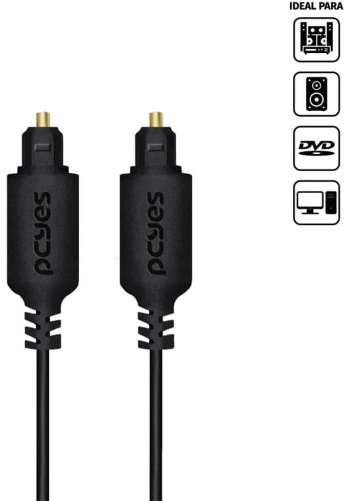 Cabo Optico Toslink 2 m Pod-2 PCYes 2