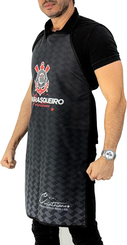 Avental do Corinthians Churrasqueiro - Oficial Licenciado 2