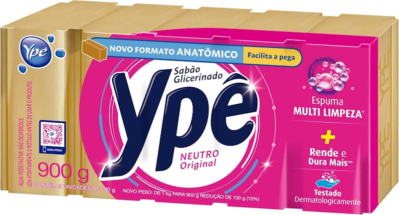 Sabão em Barra Ypê Neutro 1
