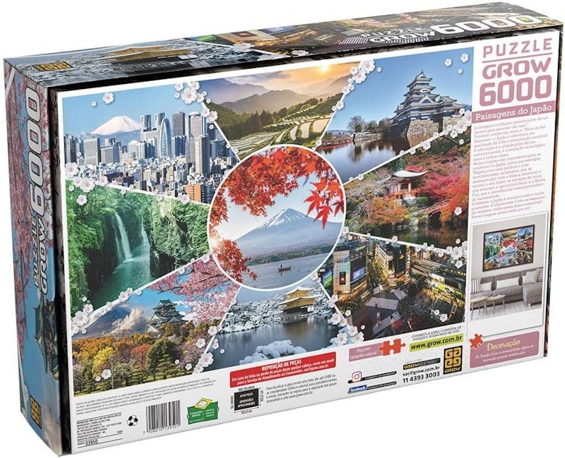 Puzzle 6000 Peças Paisagens do Japão 3