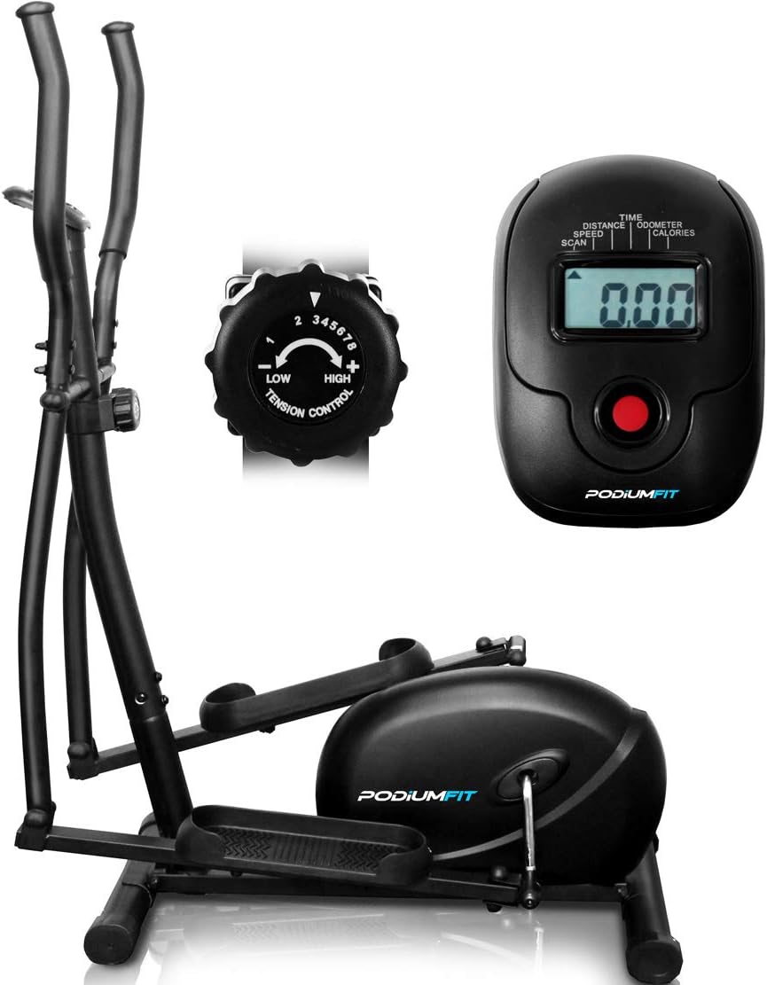 Elíptico Transport PodiumFit Magnético 8 Cargas Silencioso 2