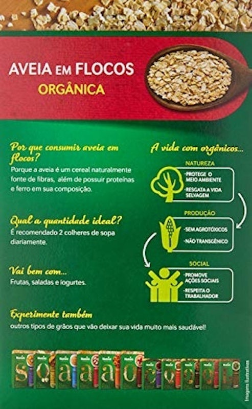 Aveia Em Flocos Orgânica Native 250g 2