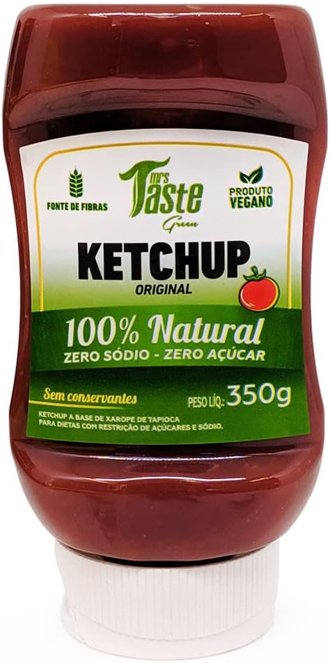 Ketchup 100% Natural Mrs Taste Green 1