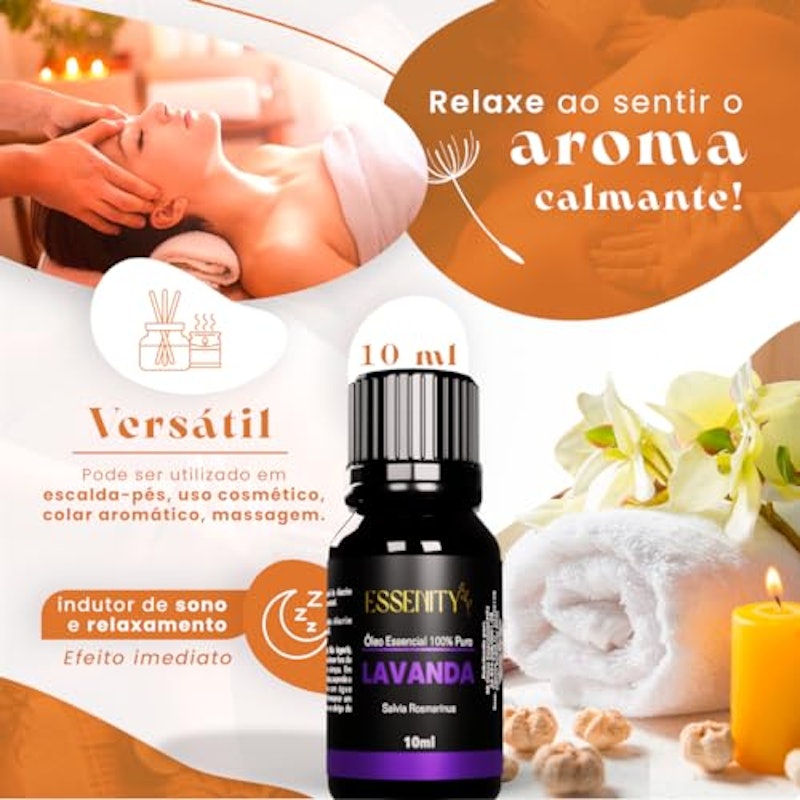 Óleo Essencial de Lavanda 100% Puro Essenity 2