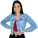 EWF JEANS Jaqueta Jeans Feminina Curta Cropped Destroyed 1