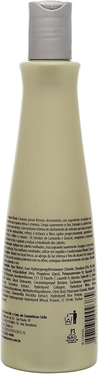 Shampoo Blonde Vibrant Gloss C.kamura Louros Mechas 2