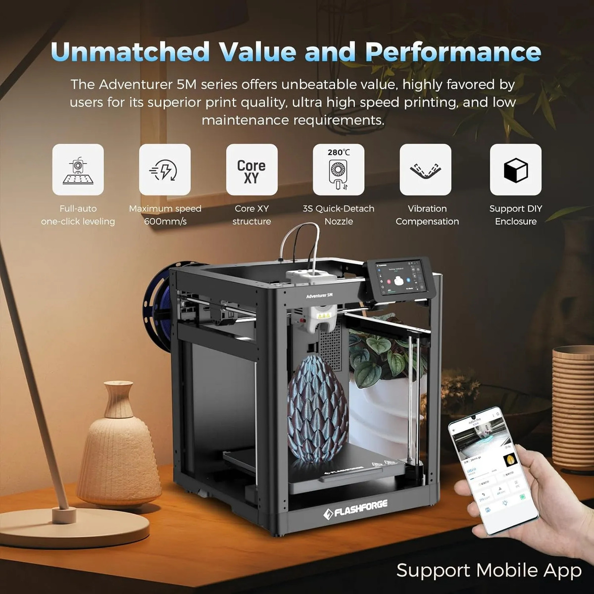 Impressora 3D Flashforge Adventurer 5M 2