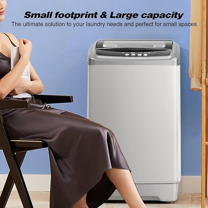 Máquina de Lavar Portátil de 8 kg OOTDAY 4