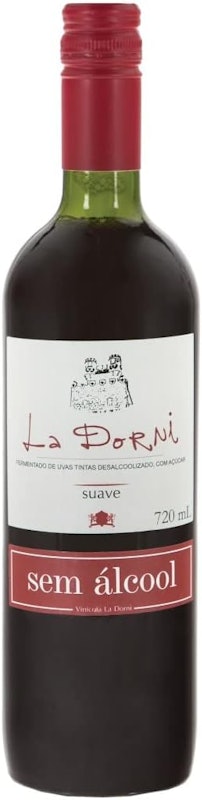 Vinho La Dorni Tinto Suave Bordô sem Álcool 1
