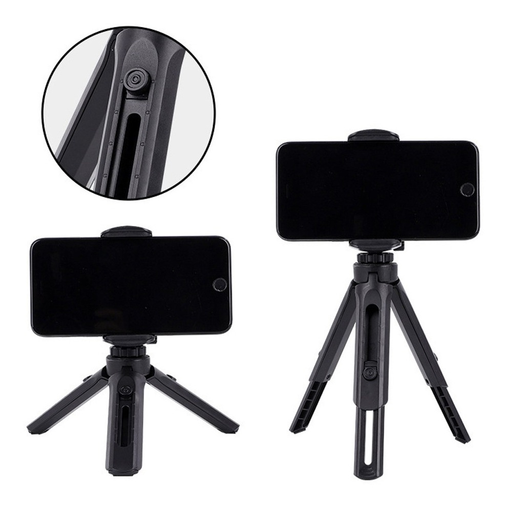 Mini Tripé Suporte para Celular Smartphone Universal de Mesa Articulado Danet 2