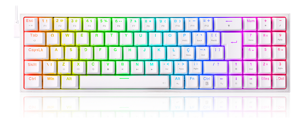 Teclado Mecânico Gamer Pollux RGB 3