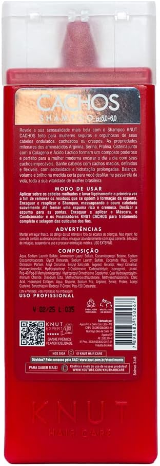 KNUT Shampoo Cachos 250 ml 2