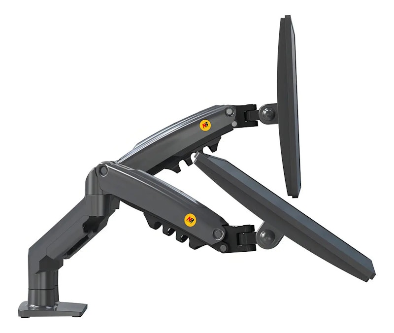 Suporte Duplo Articulado para Monitor com Pistão a Gás NB North Bayou 3