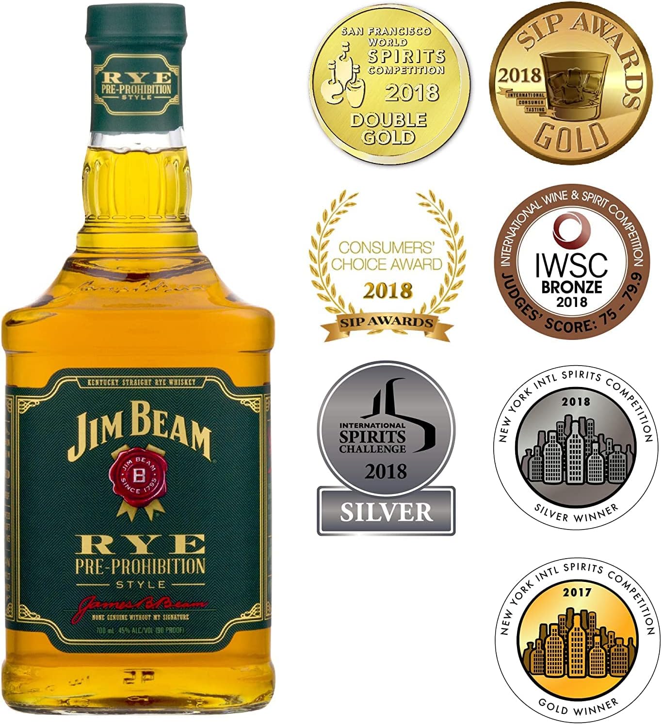 Jim Beam Rye 5