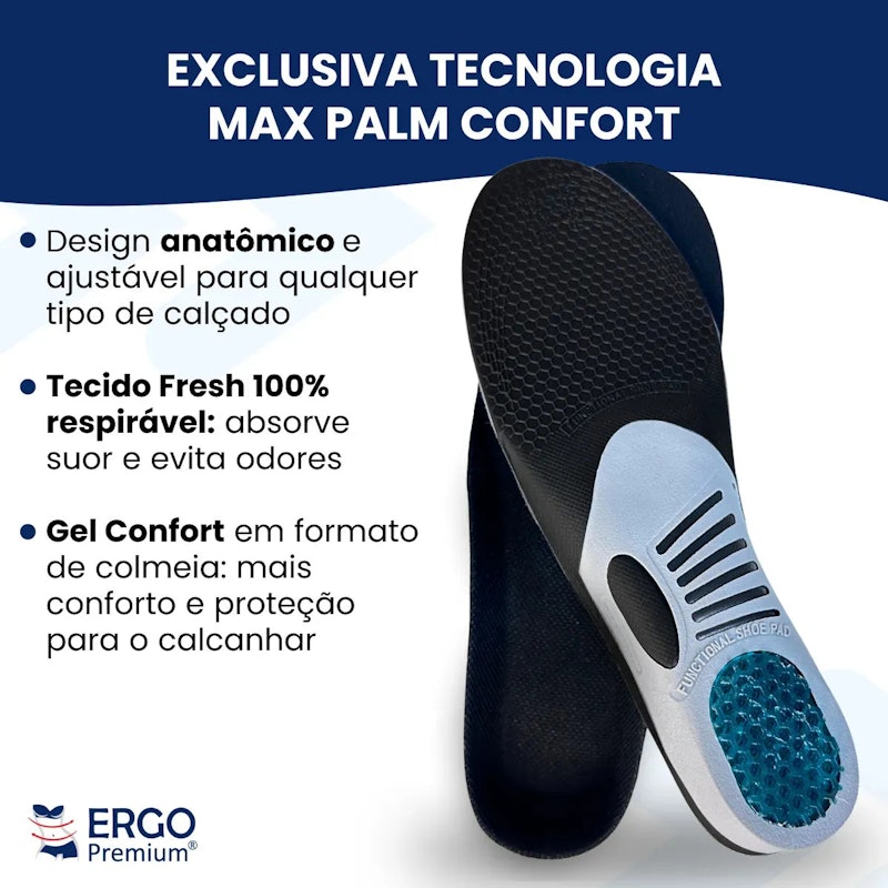 Palmilha Max Palm Confort 2.0 2