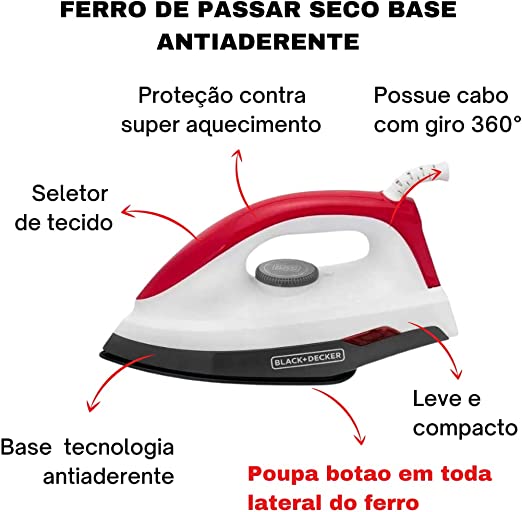 Ferro a Seco F300 3