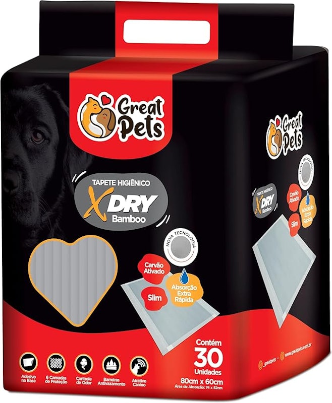 Tapete Higiênico X-Dry Carvão Ativado 1