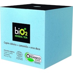 Chá Capim-Cidreira, Camomila e Erva-Doce Orgânico Herbal Tea