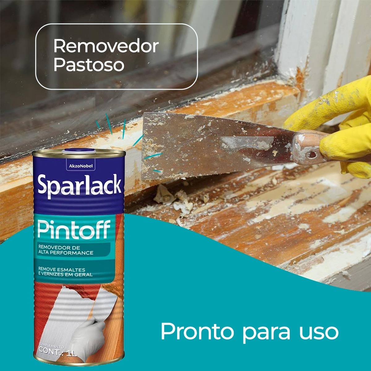 Sparlack Removedor Pintoff Transparente 3