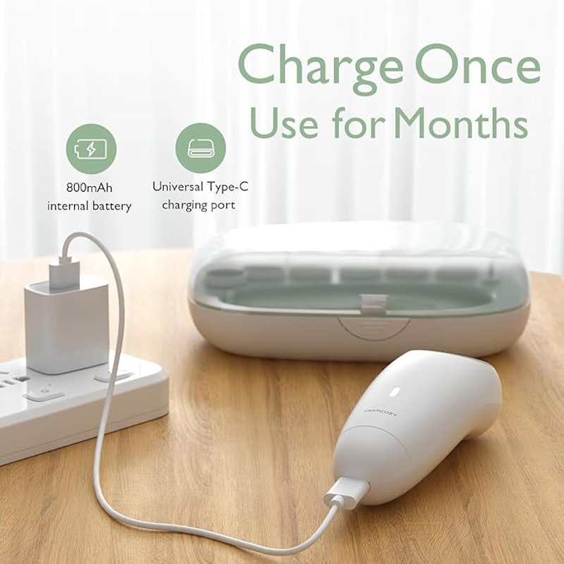 Lixa Aparador de Unhas Elétrico Momcozy 4