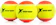 DROP SHOT Bola de Beach Tennis Drop Shot - Bola Oficial Terno 1