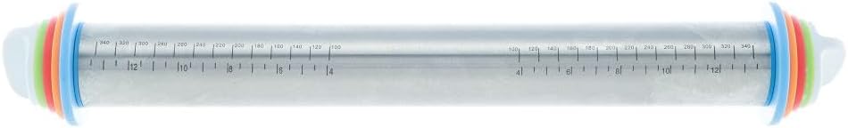 Rolo para Massa de Aço Inox Ajustável 3