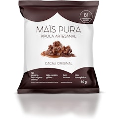 Pipoca Artesanal Mais Pura Cacau Original
