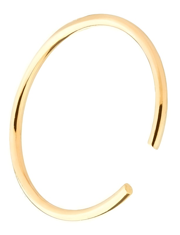 Piercing Nariz Ouro 18k Legítimo Argolinha Fina e Discreta 1
