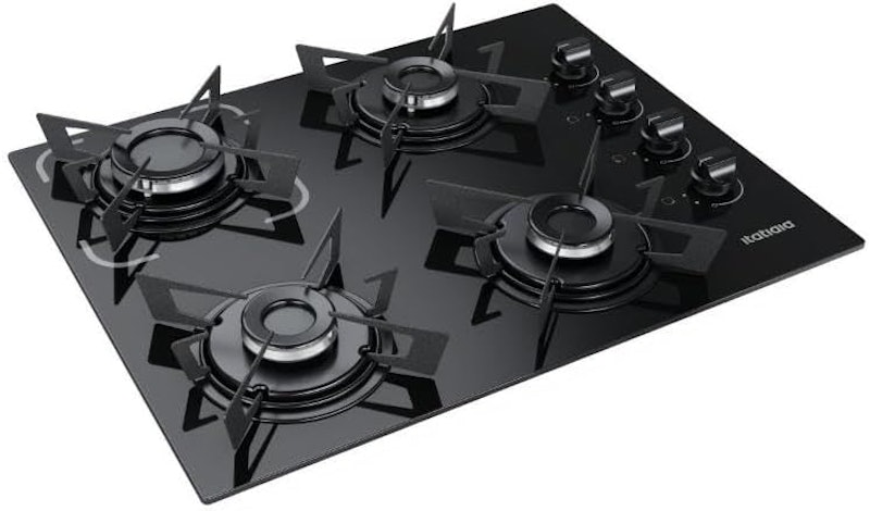 Cooktop Electra 4 Bocas Preto 1