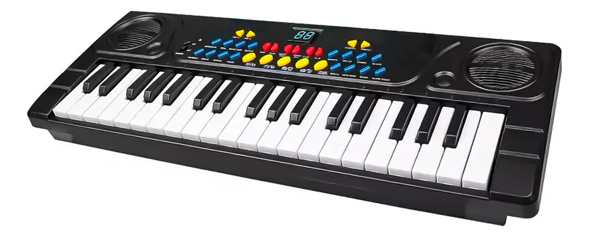 Teclado com Microfone DM Toys BX1622 2