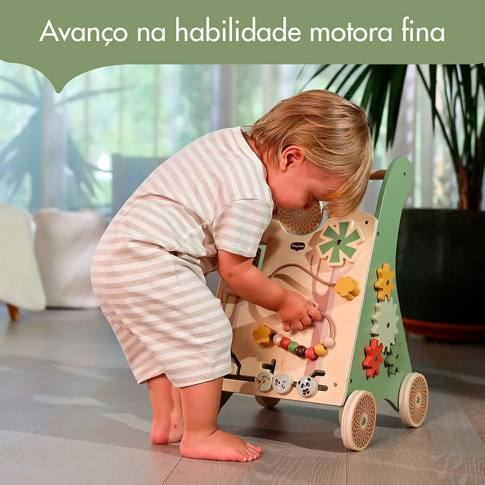 Andador Multifuncional de Madeira Boho Chic Tiny Love 5