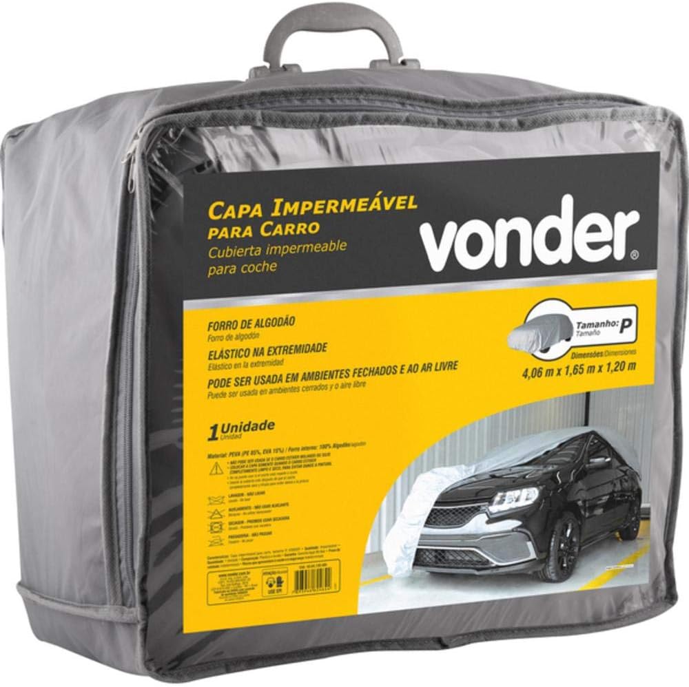 Capa Impermeável para Carro Tamanho P  1