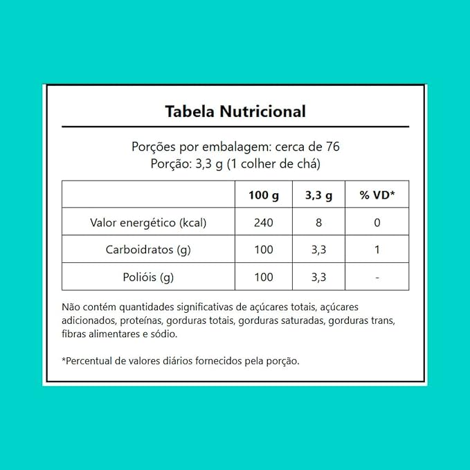 Adoçante Culinário em Pó Xilitol Linea de 250 g 2