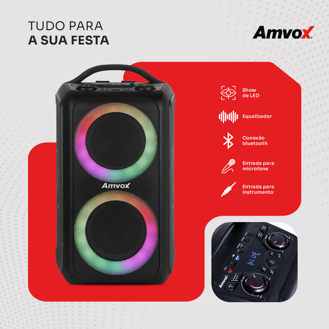Caixa Amplificada ACA 600 Bagvox 4