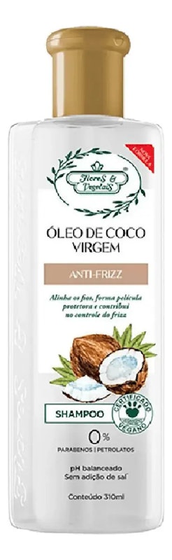 Shampoo Óleo de Coco Virgem Anti-Frizz 1