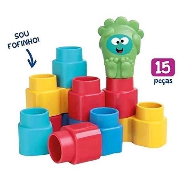 Brinquedo para Montar Fofo Blocos 2