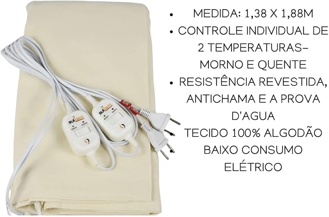 Lençol Casal Tradicional com 2 Temperaturas 4