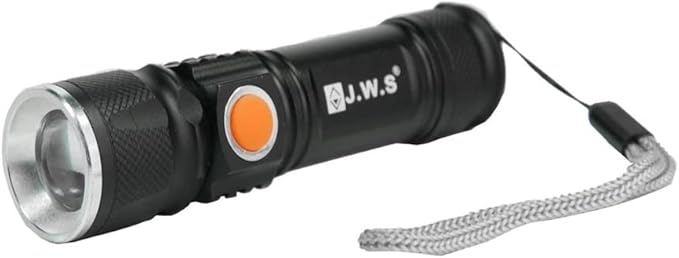 Mini Lanterna Tática Usb Jws Ws-569 Led Qualidade Cree T6 1
