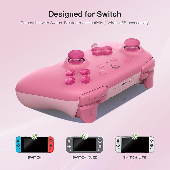 Controle Ultimate 2C Bluetooth Nintendo Switch 4