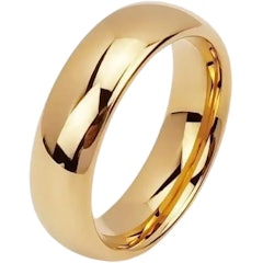 Aliança de Casamento Banhada a Ouro 18 K