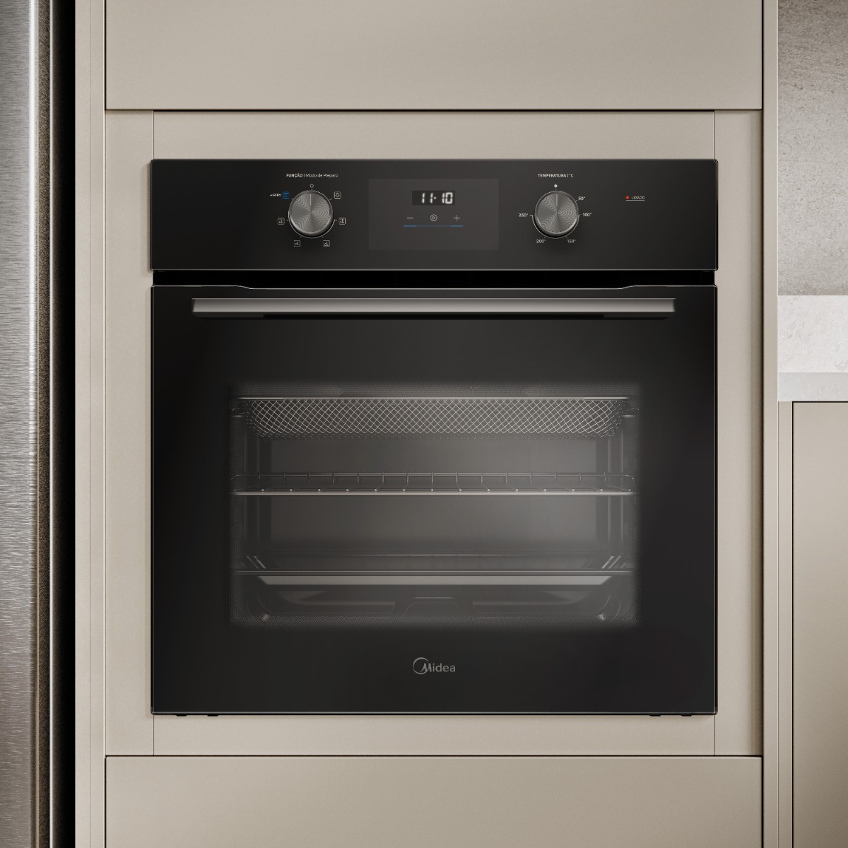 Forno Elétrico de Embutir 68 L Digital com Air Fryer 3