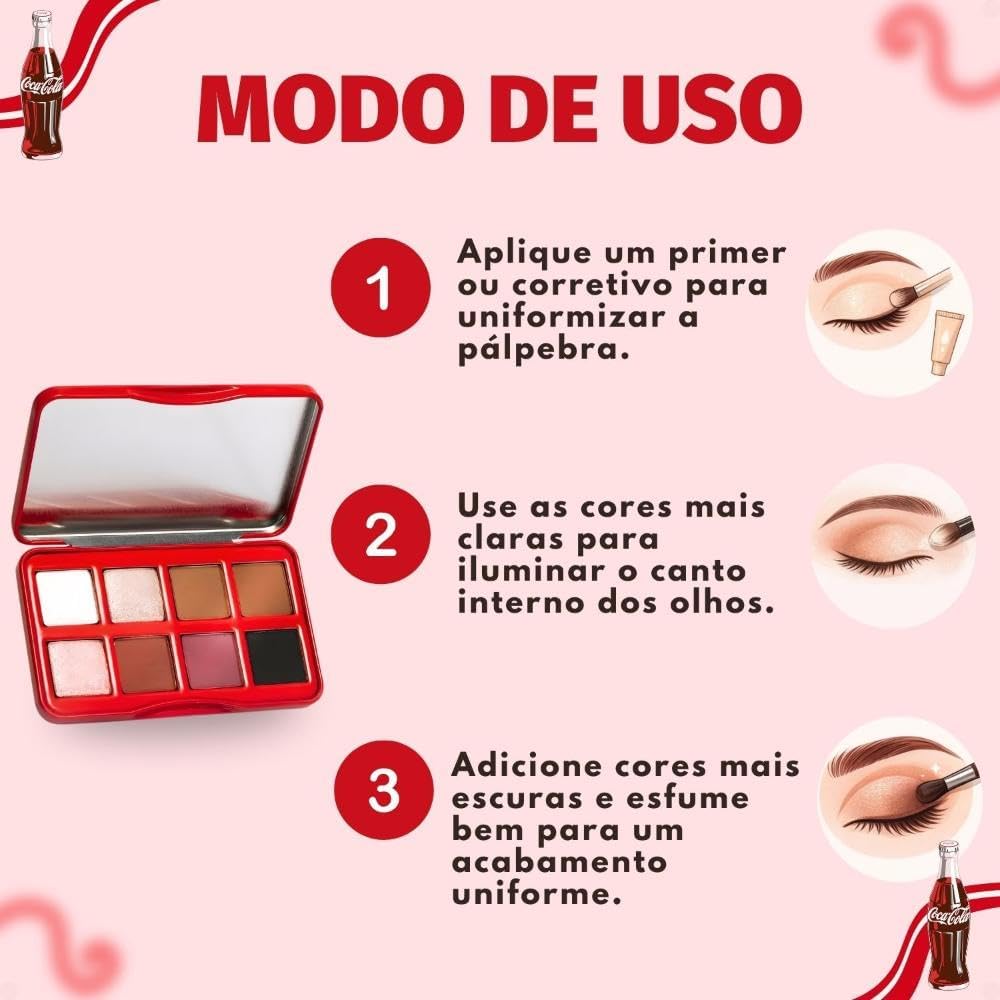 BT x Coca-Cola Paleta de Sombras Refresh Yourself 5