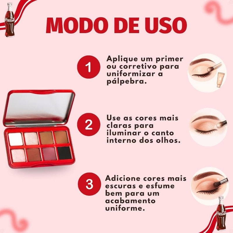 BT x Coca-Cola Paleta de Sombras Refresh Yourself 5