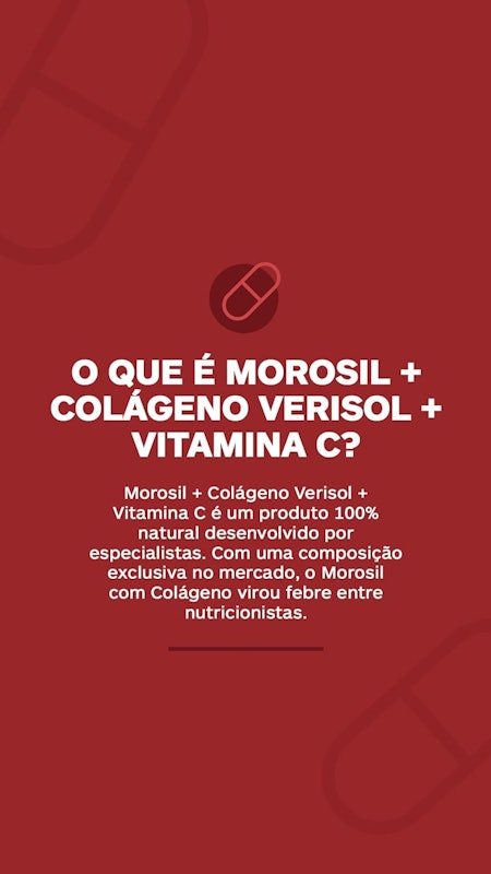 Morosil + Colágeno Verisol + Vitamina C 3
